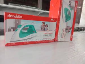 Decakila Steam Iron – Simple Power, Sharp Clothing Look