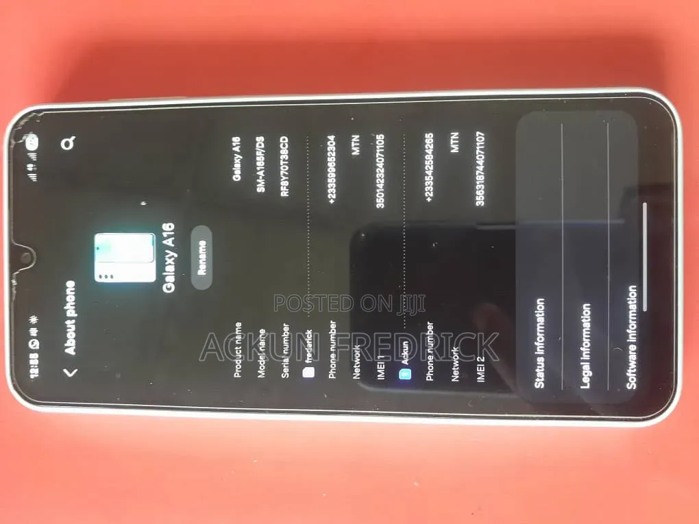 Samsung Galaxy A16 128 GB Gray