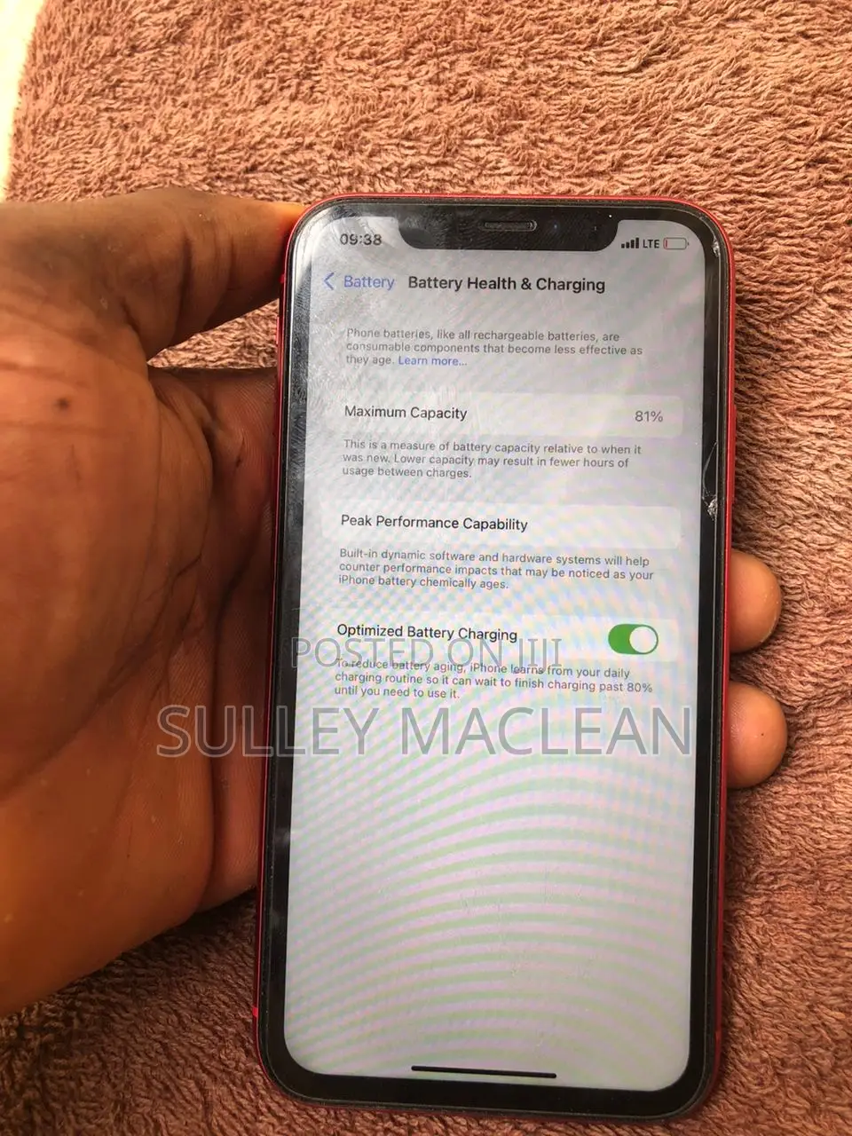 Apple iPhone 11 128 GB Red
