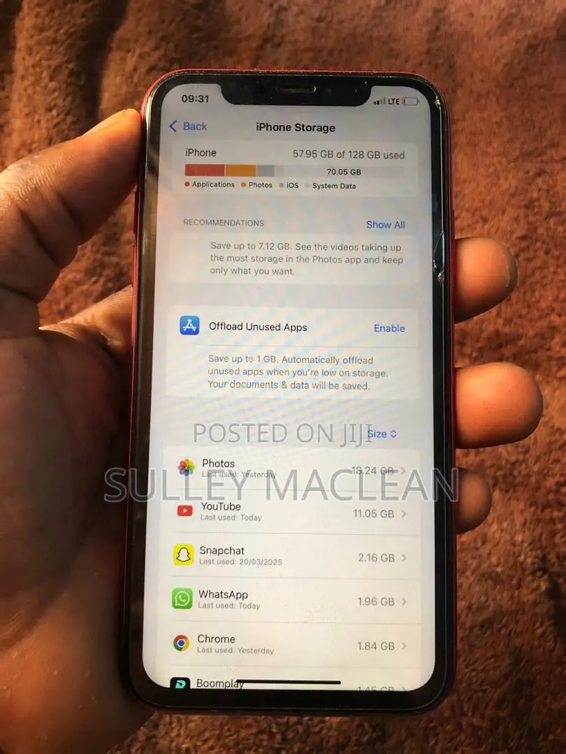 Apple iPhone 11 128 GB Red