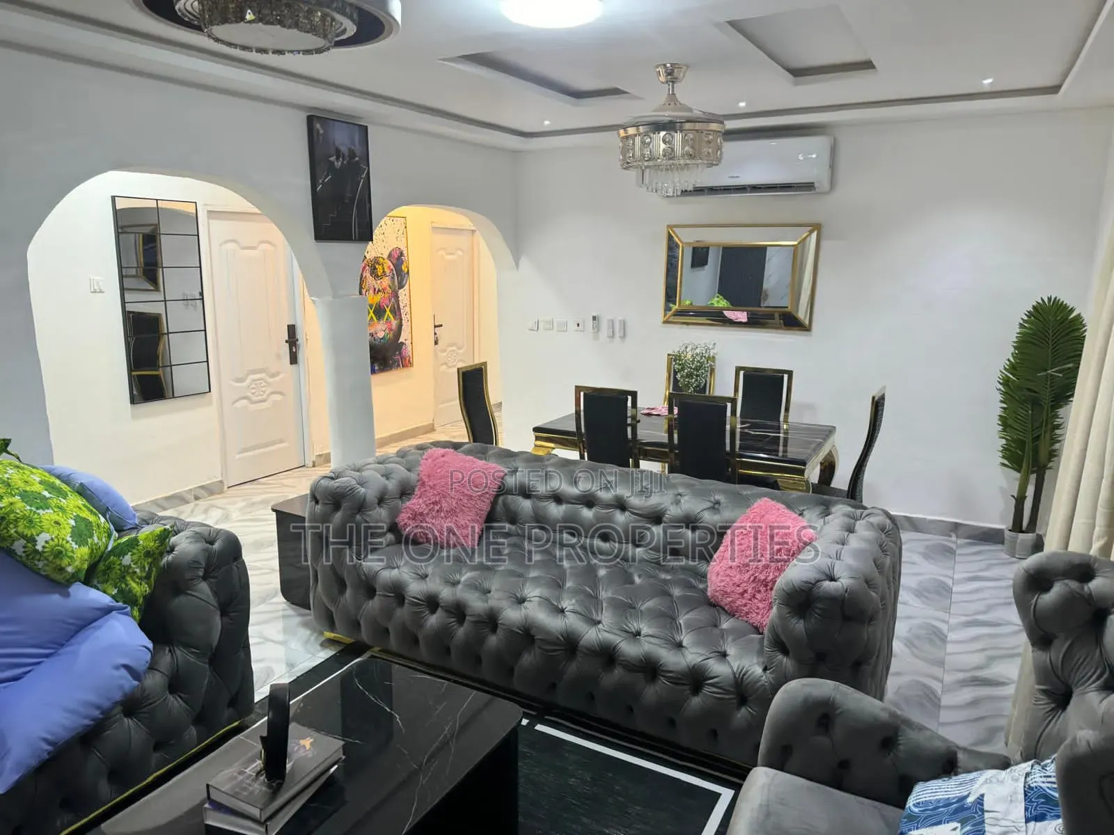 Furnished 3bdrm House in Ablekuma, Manhean for sale