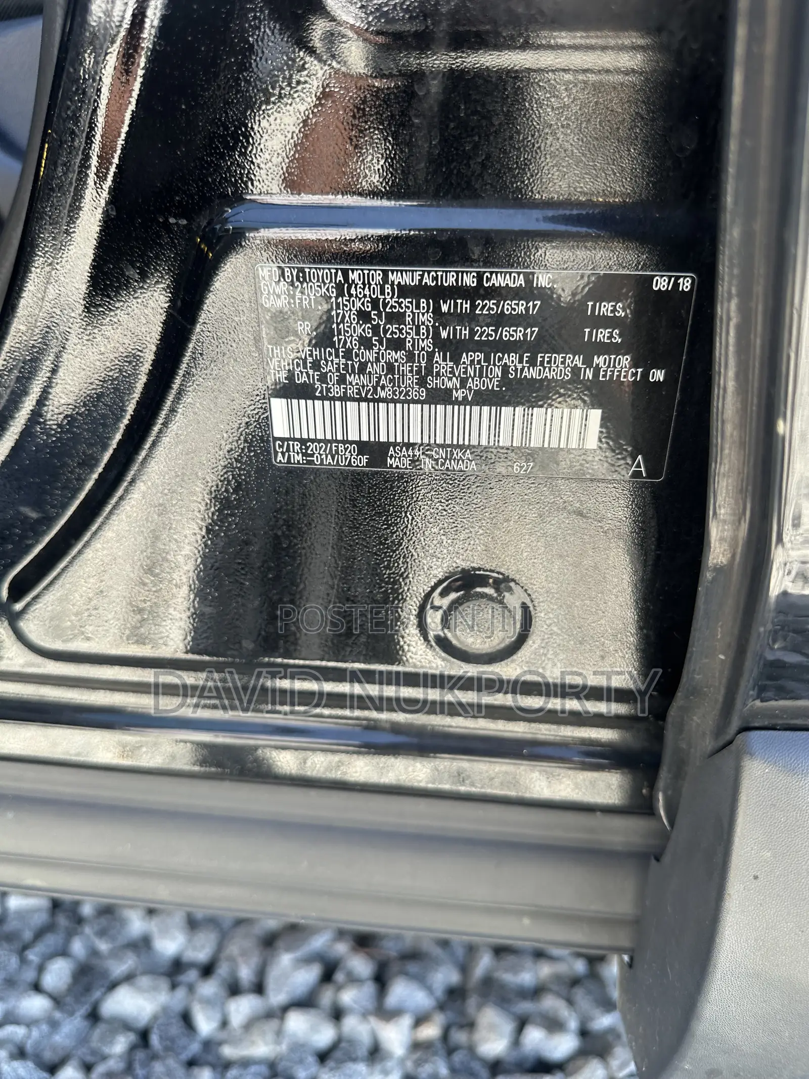 Toyota RAV4 2018 Black
