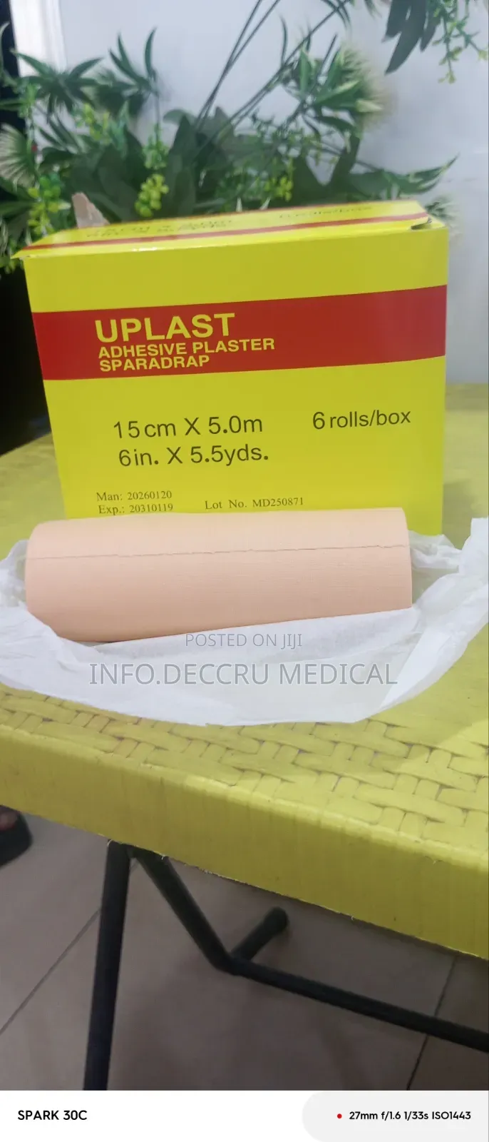 Uplast Adhesive Plaster (6")