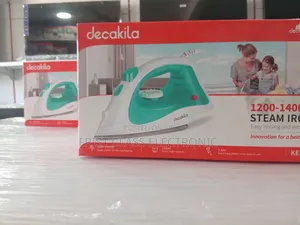 Decakila Steam Iron – Effortless Heat, Clean Style Always