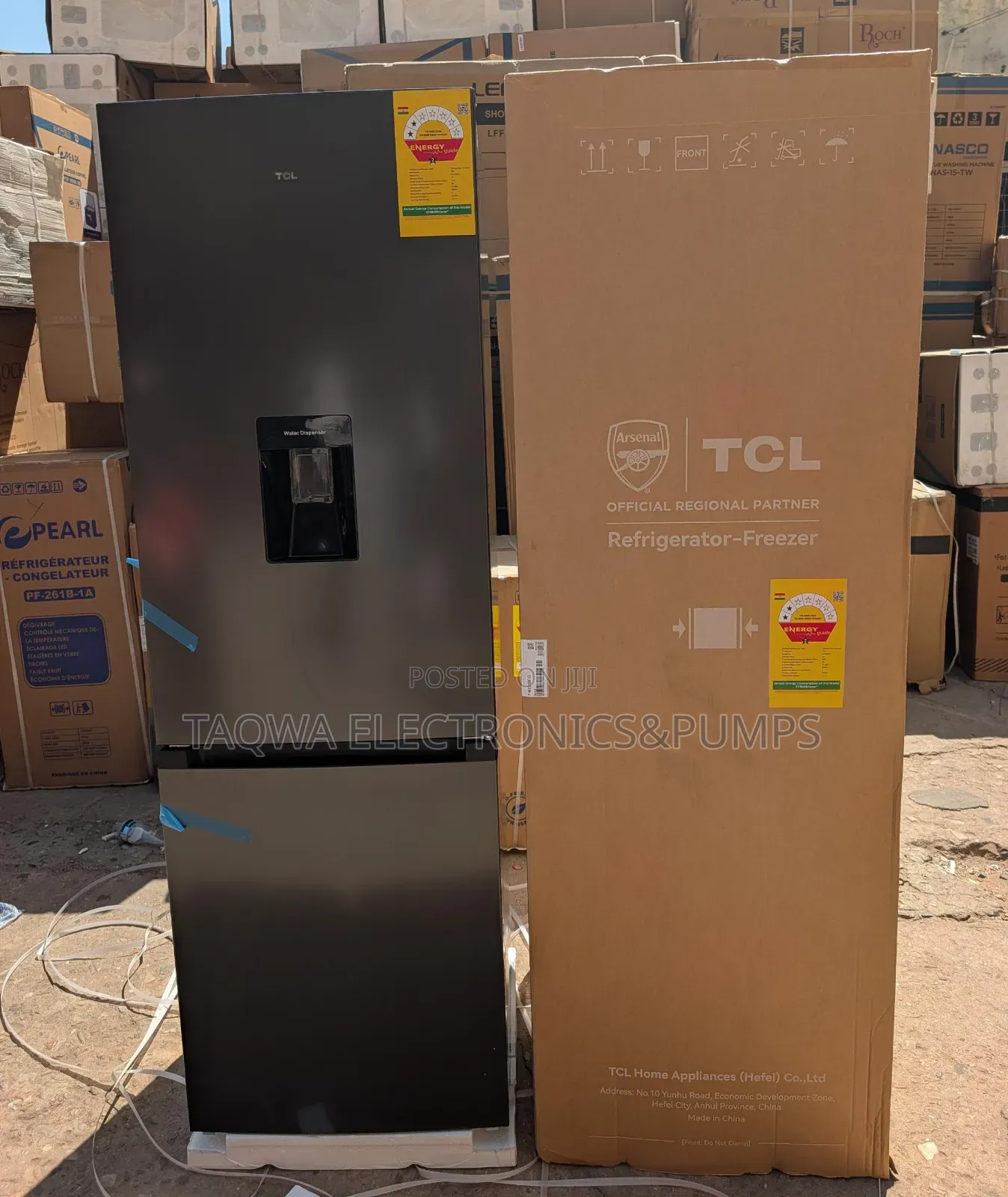TCL F410bfg 310 Litres Fridge