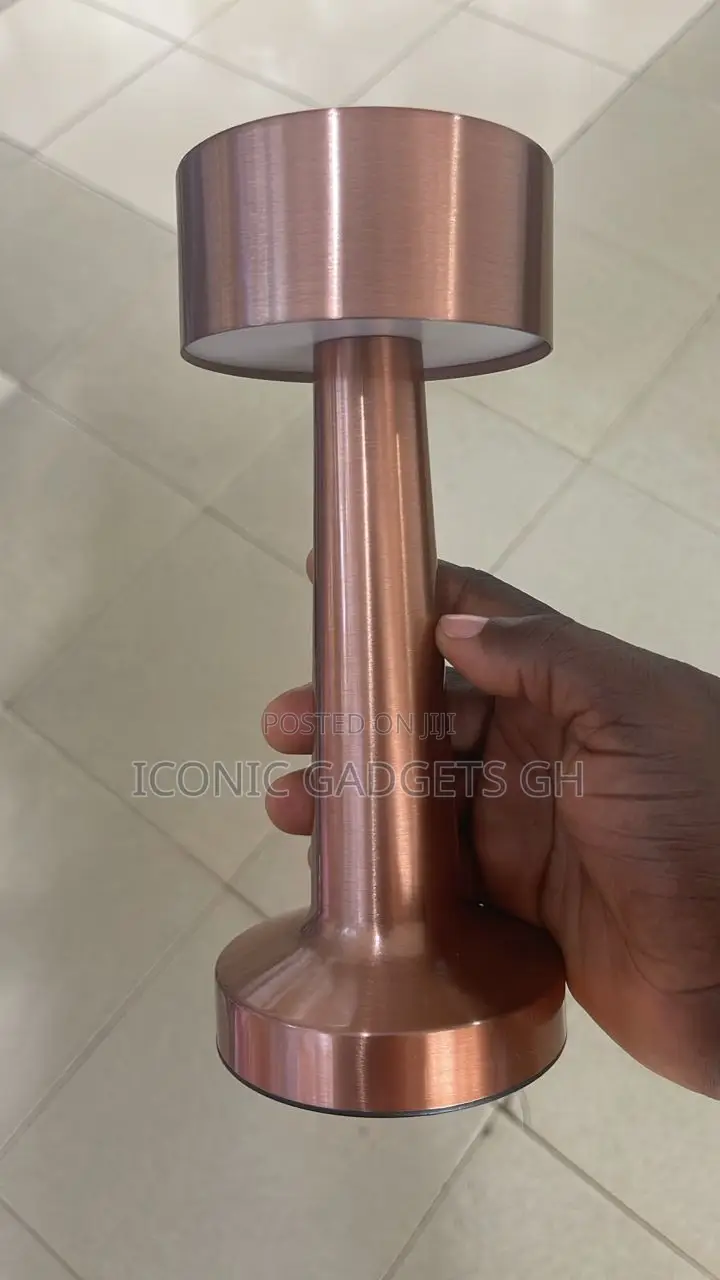 Modern Copper Table Lamp