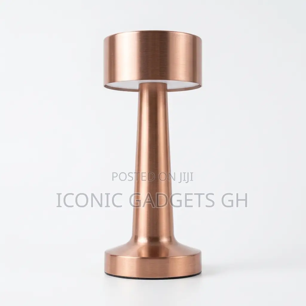 Modern Copper Table Lamp