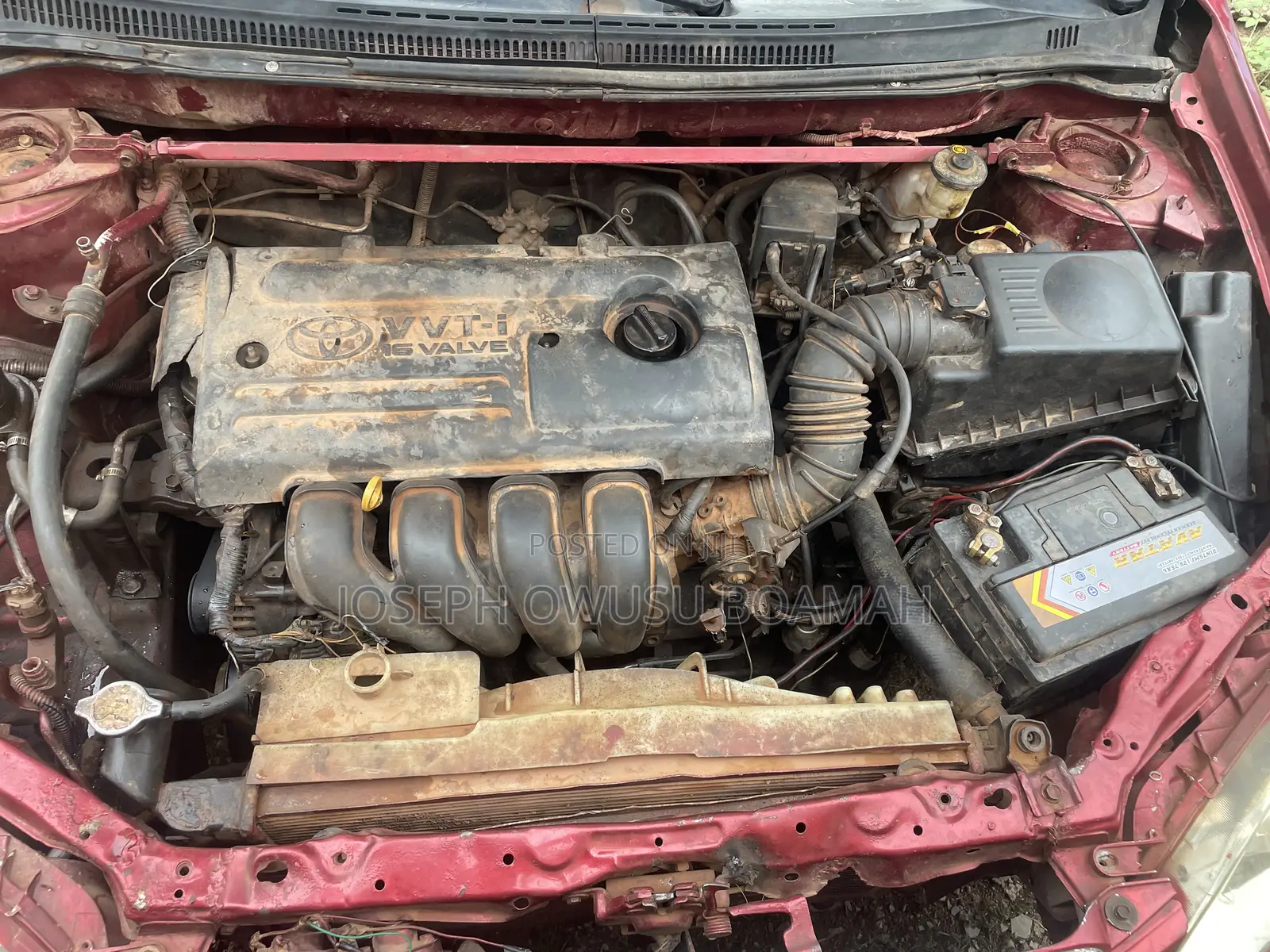 Toyota Corolla 2008 Red