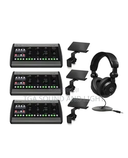 Bundle With 3x Powerplay 16, Mounting Bracket and Headphones
