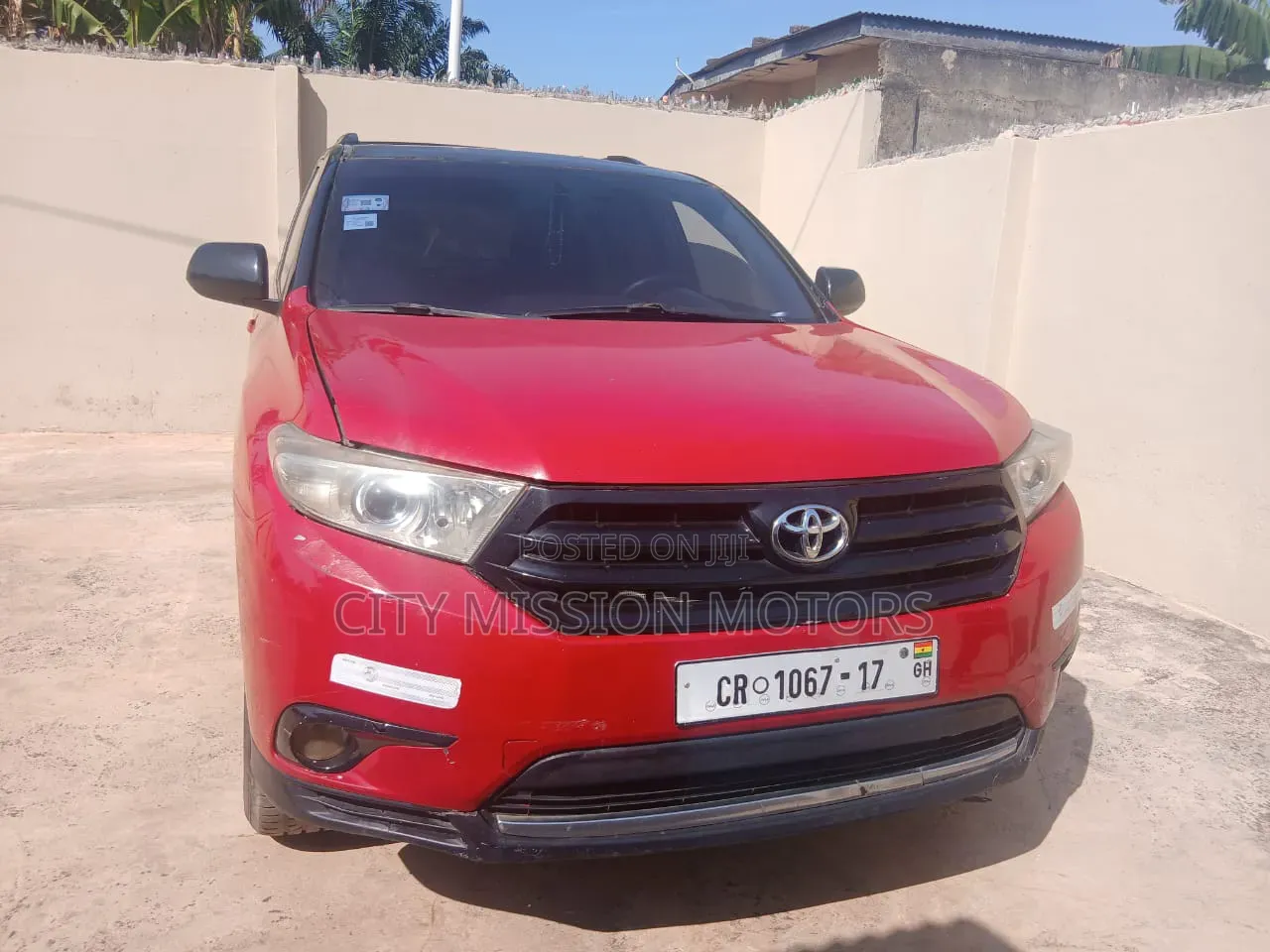 Toyota Highlander 2013 Red