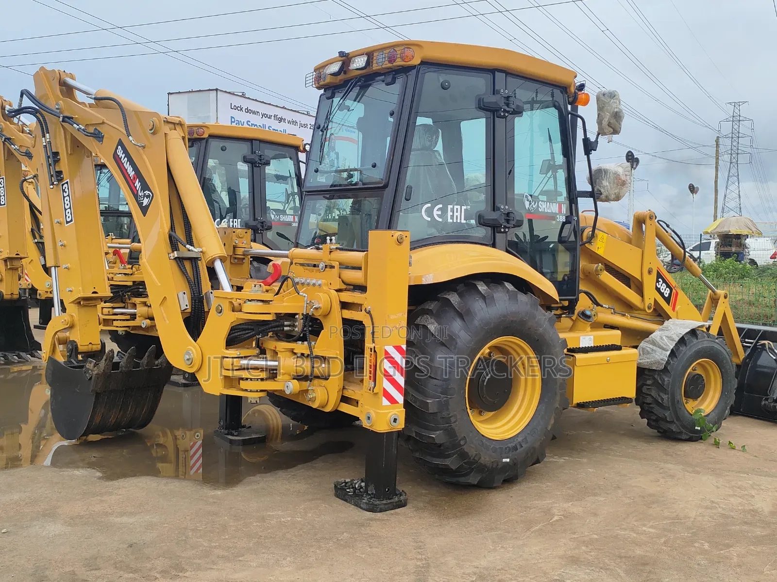 Shanmon 388 Backhoe Loader