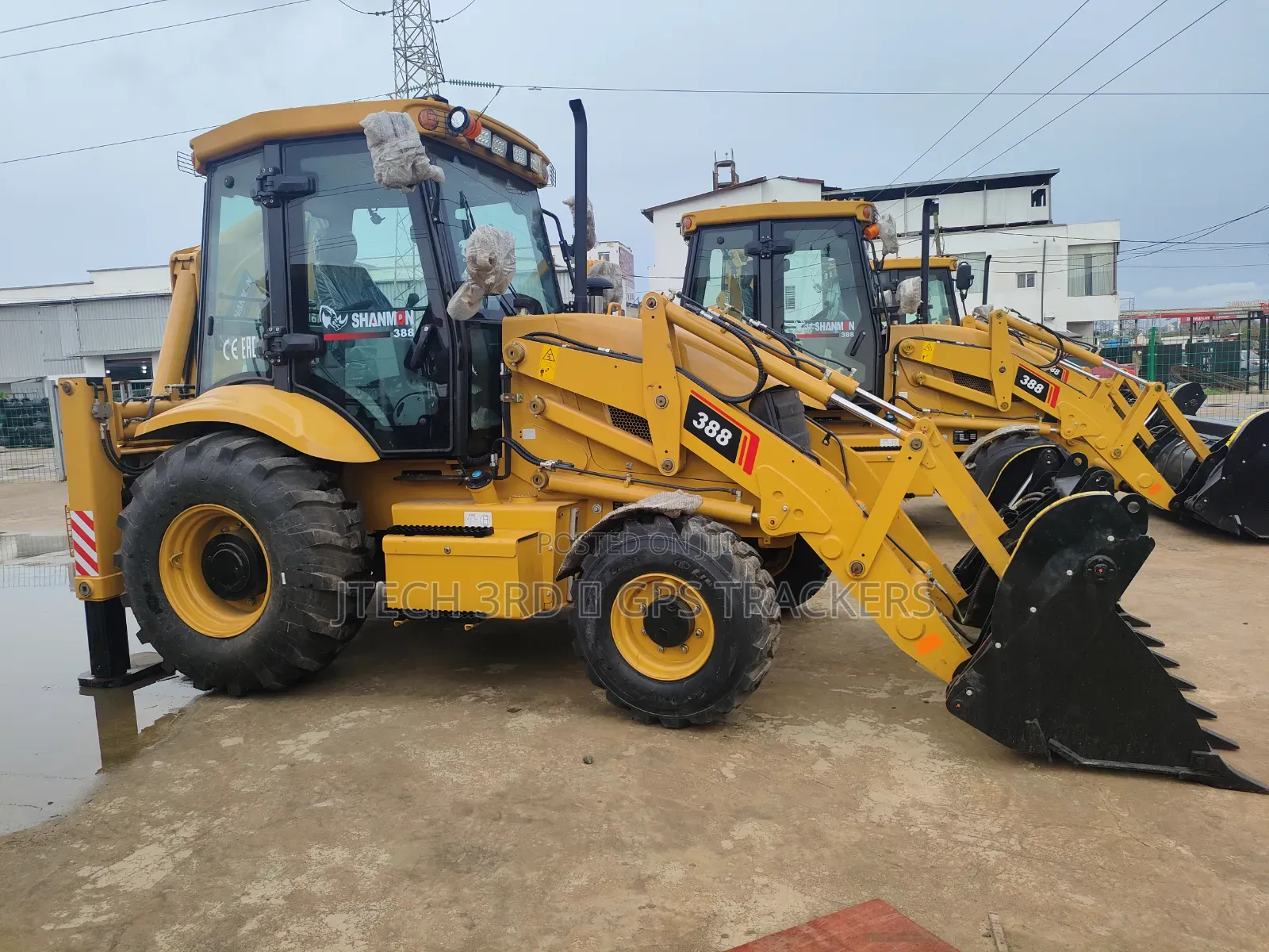 Shanmon 388 Backhoe Loader