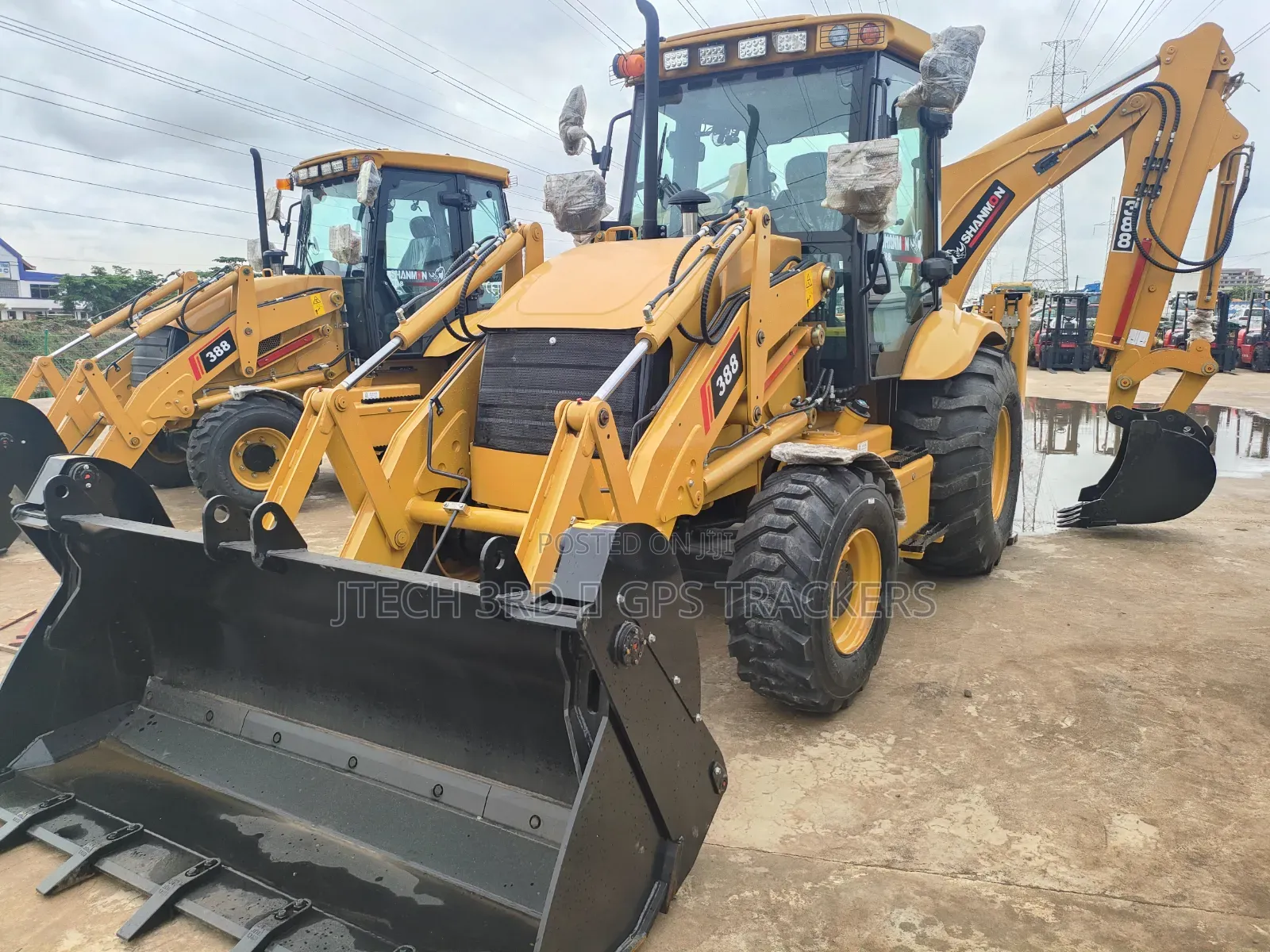 Shanmon 388 Backhoe Loader