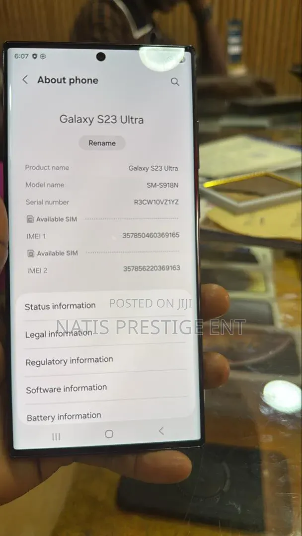 Samsung Galaxy S23 Ultra 1 TB Black