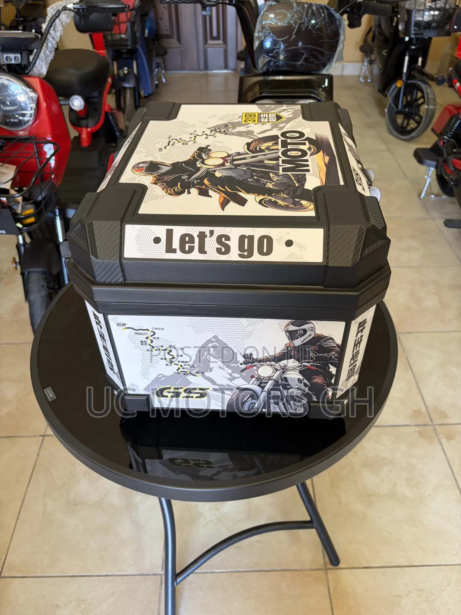 Motorcycle Tail Box 45l