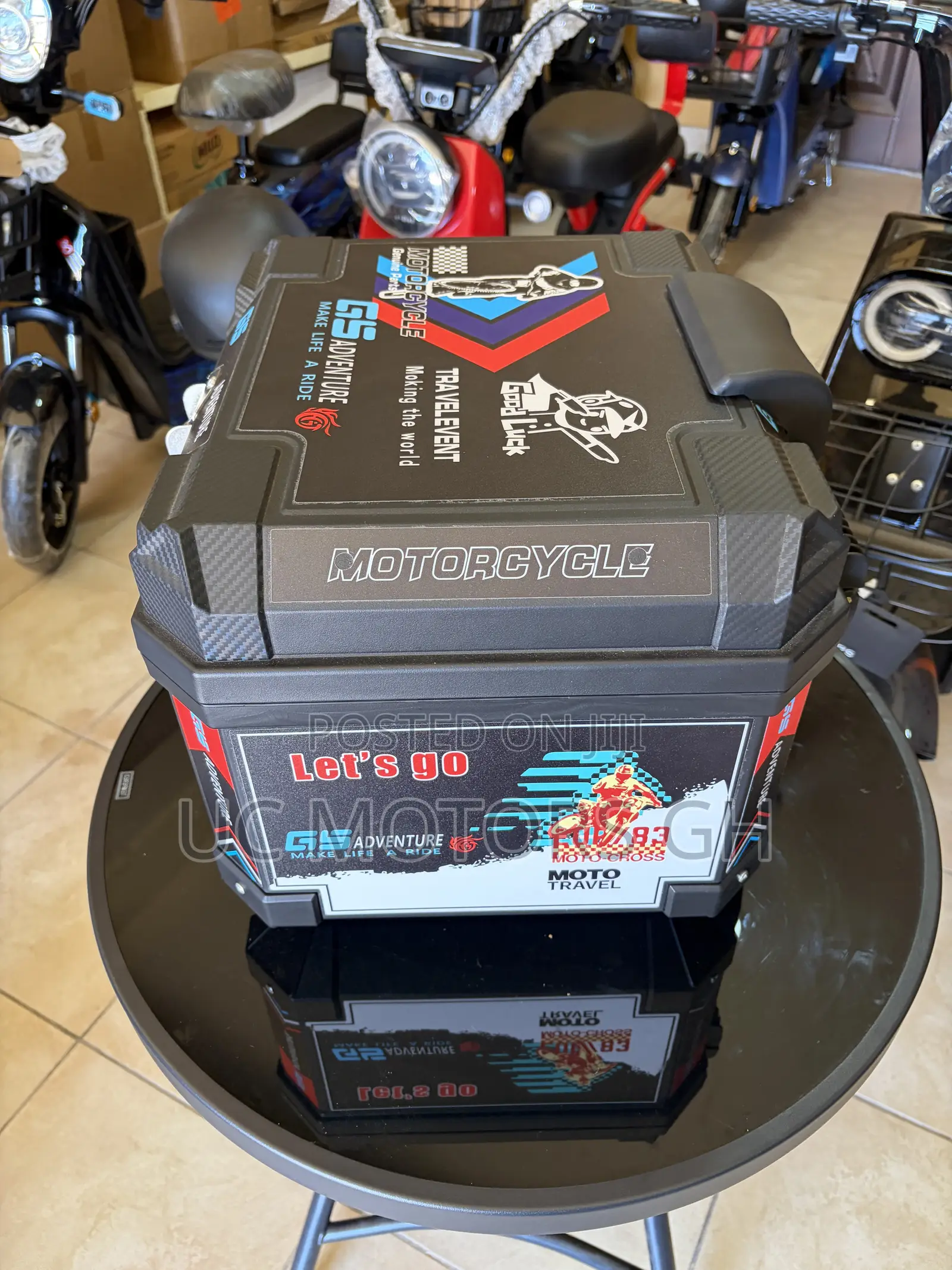 Motorcycle Tail Box 45l