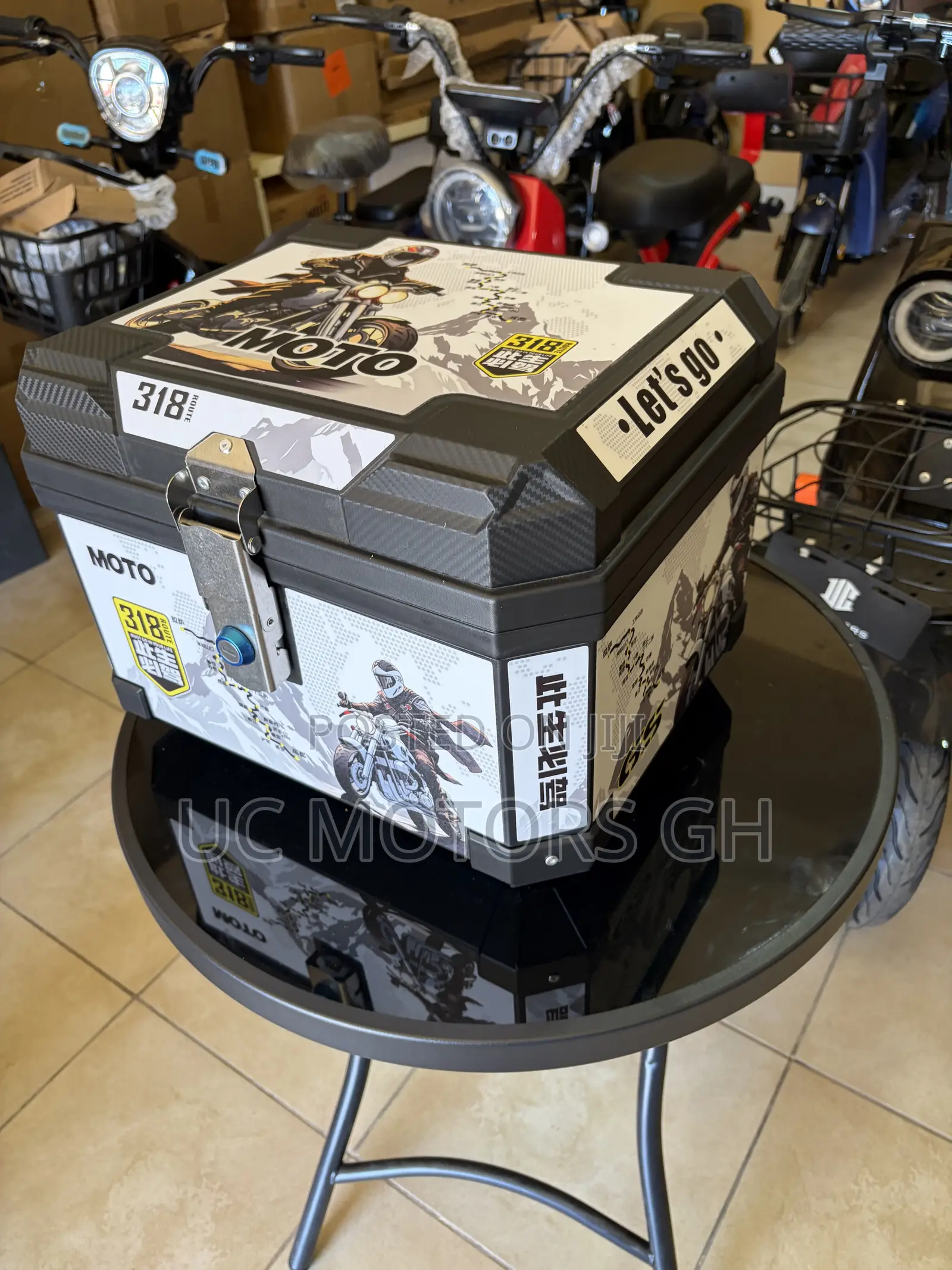 Motorcycle Tail Box 45l