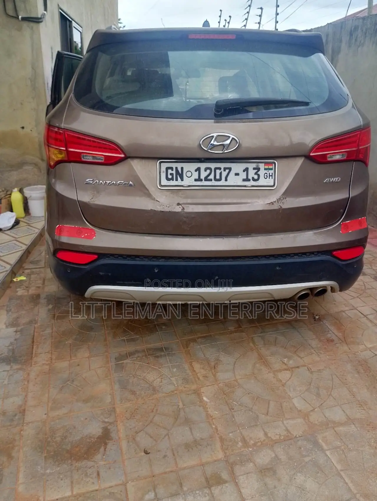 Hyundai Santa Fe 2014 Brown