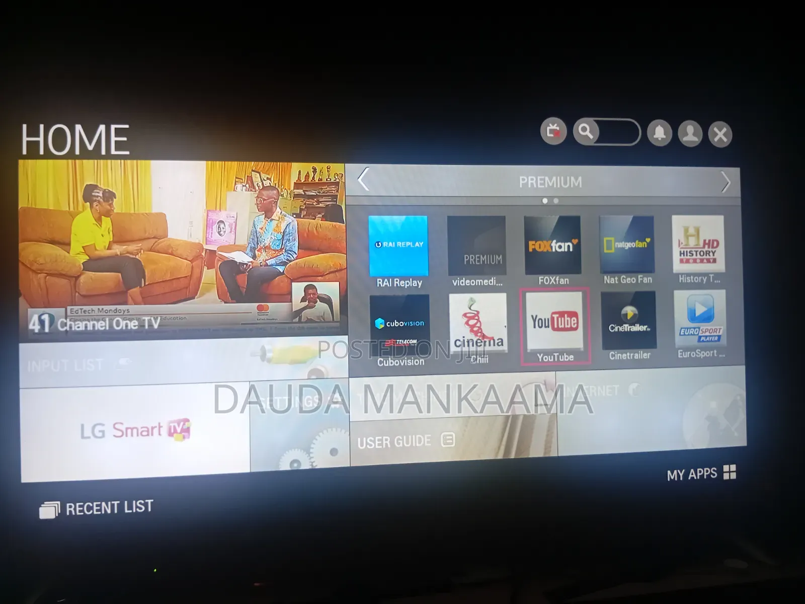 43 Inches Smart Lg Tv