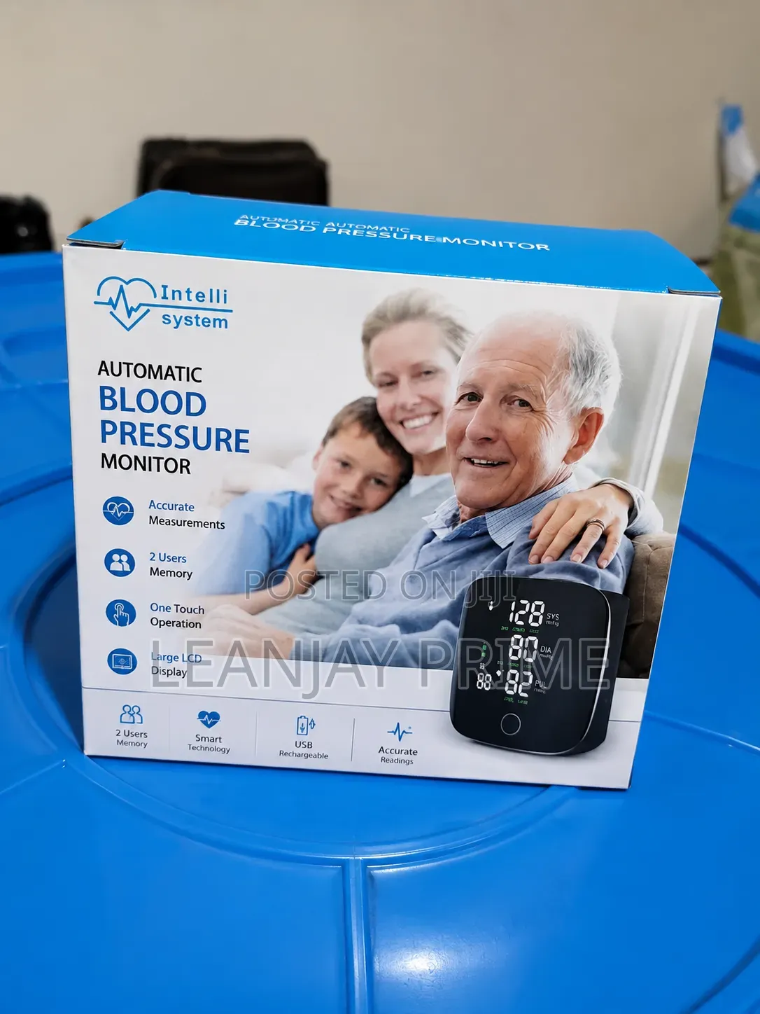 Usb Rechargeable Wrist Blood Pressure Monitor