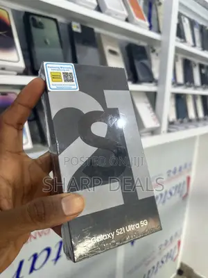 New Samsung Galaxy S21 Ultra 5G 128 GB Silver
