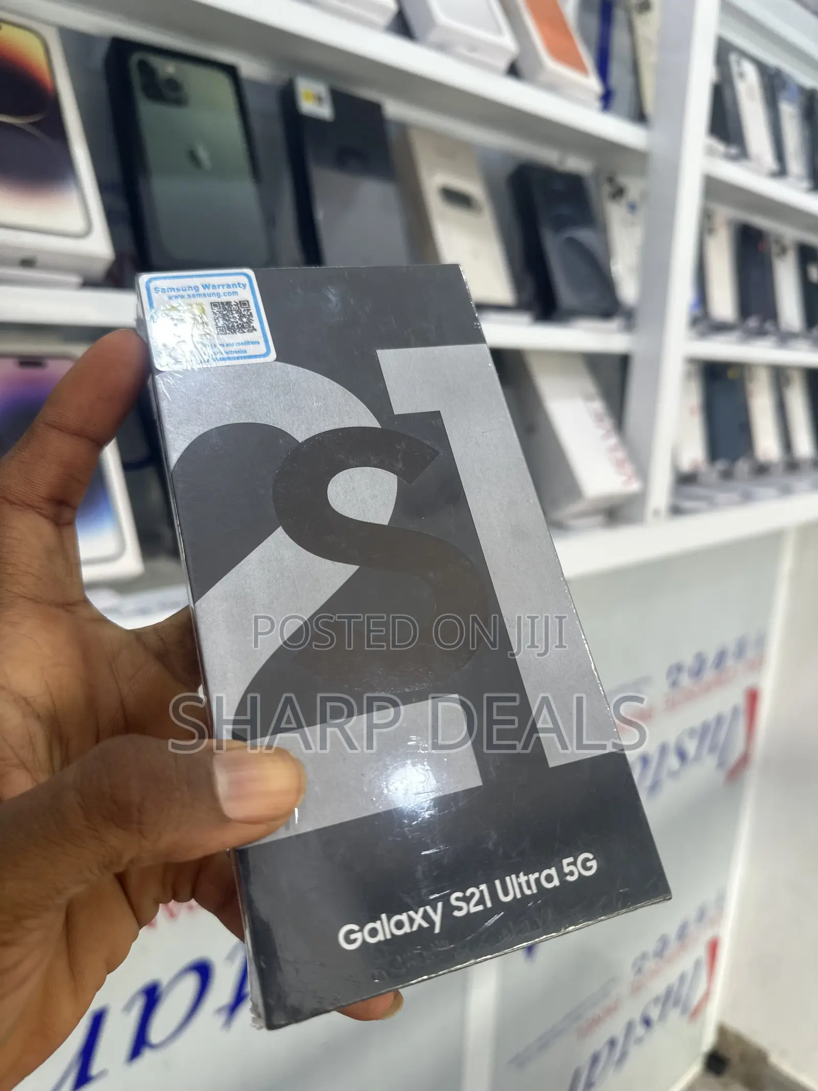 New Samsung Galaxy S21 Ultra 5G 128 GB Silver