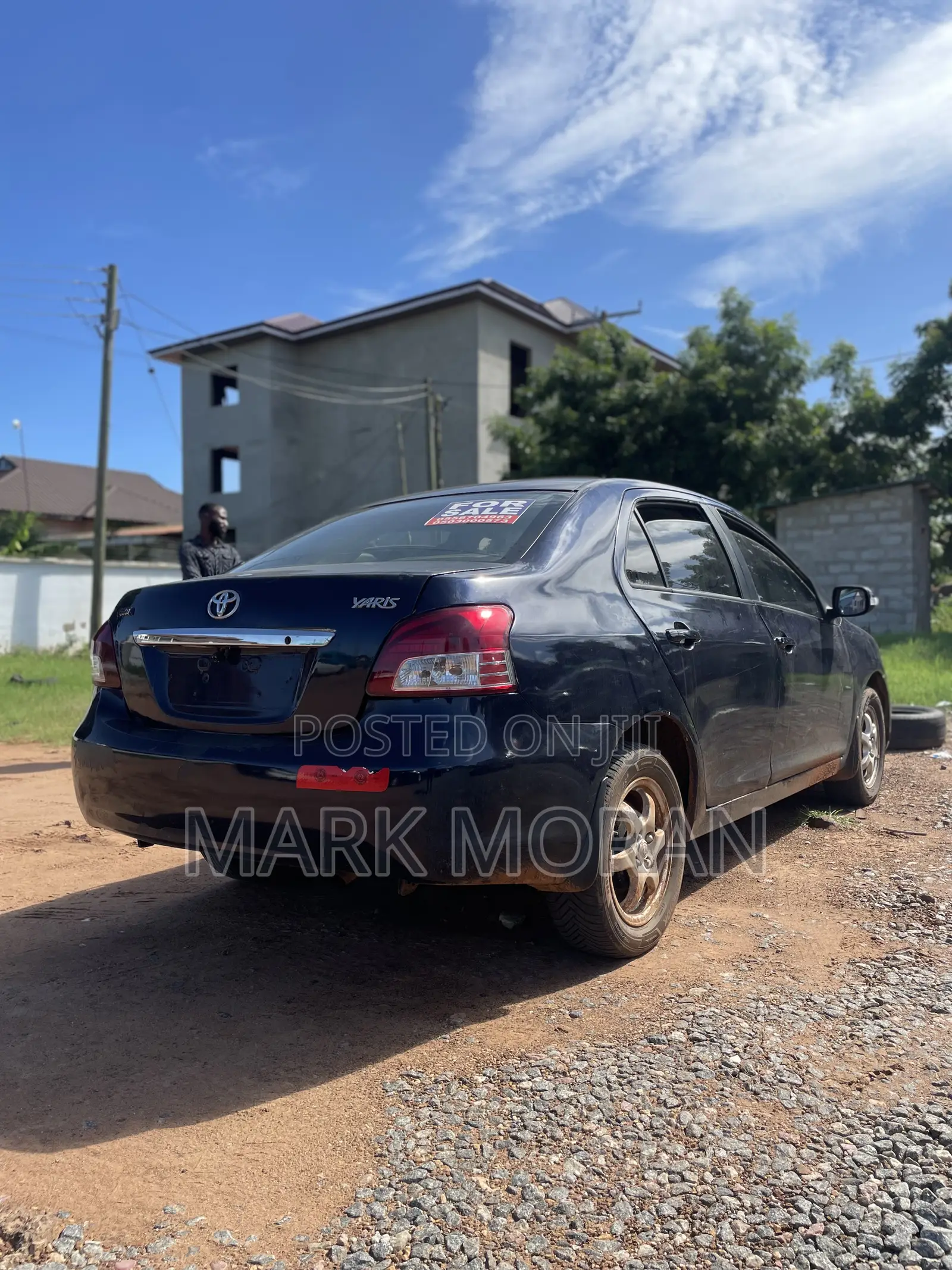 Toyota Yaris 2010 Blue