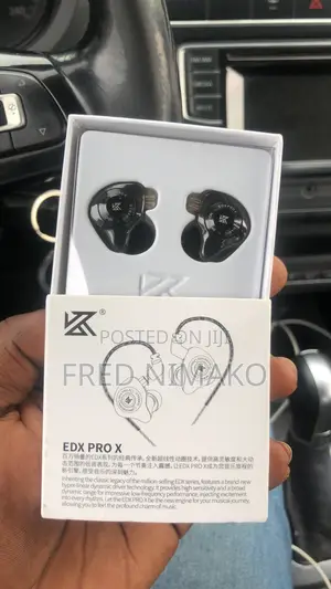 Kz Edx Pro X + P2 in-Ear Monitor Amplifier With Carry Case Pre-Order