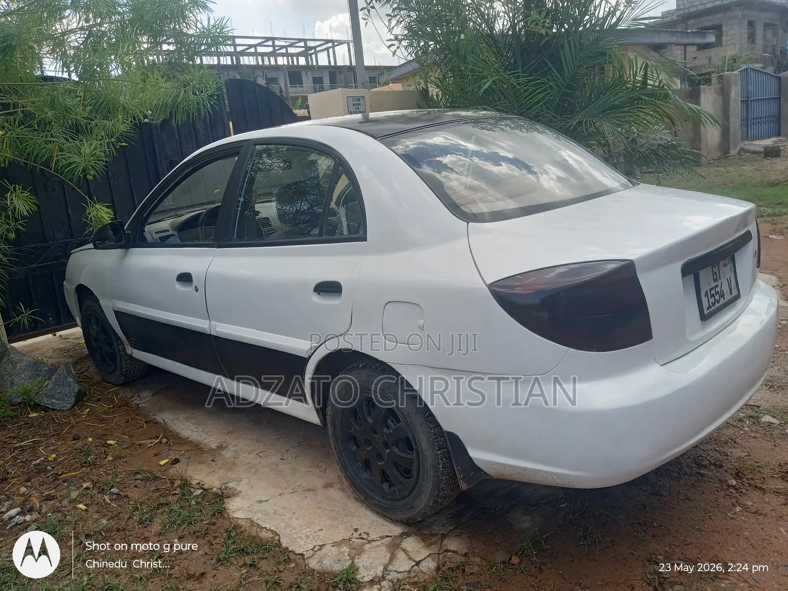 Kia Rio 2003 White