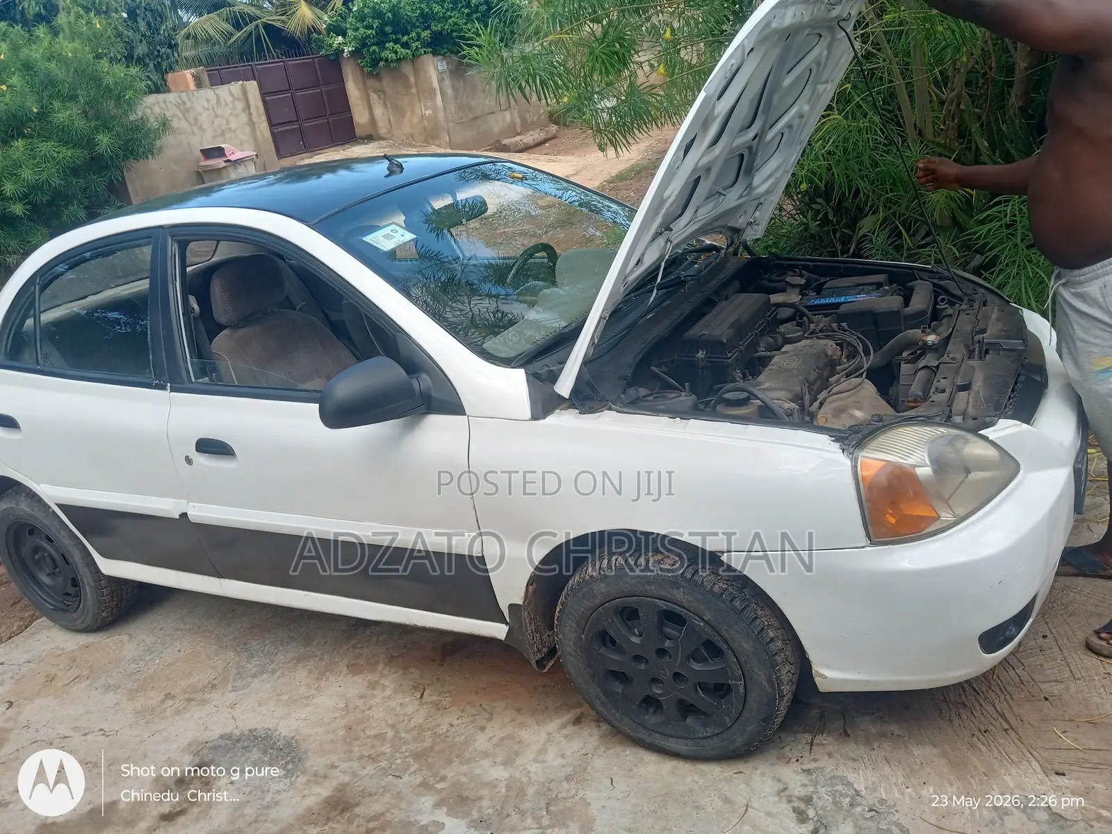 Kia Rio 2003 White