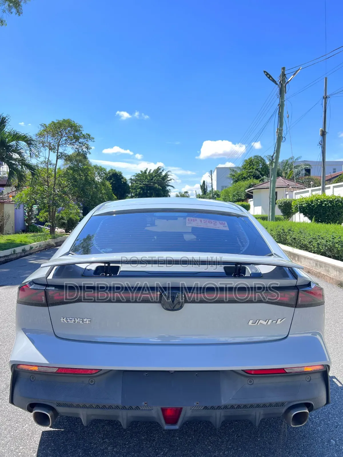 Changan UNI-V 1.5 Petrol FWD 2022 Gray