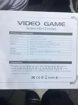 All in One Handheld Gaming Console