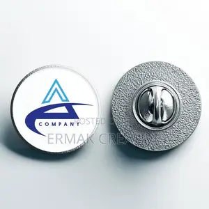 Silver Lapel Pin Moq 50 Pcs