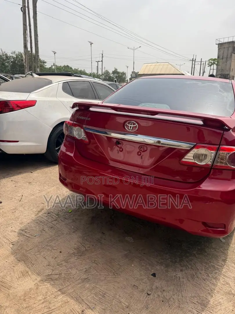 Toyota Corolla S 4dr Sedan (1.8L 4cyl 4A) 2012 Red