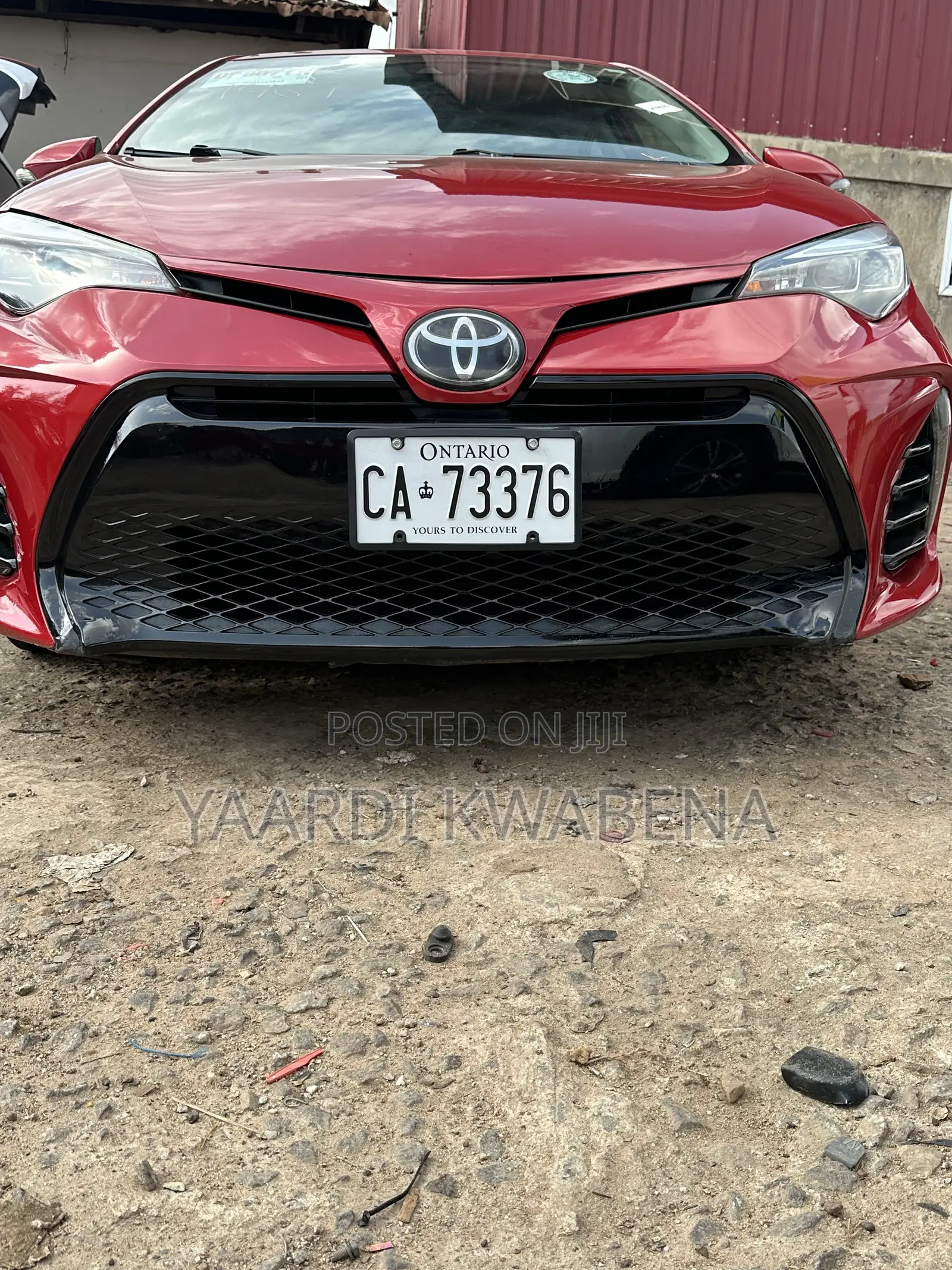 Toyota Corolla SE Special Edition 4dr Sedan (1.8L 4cyl CVT) 2017 Red