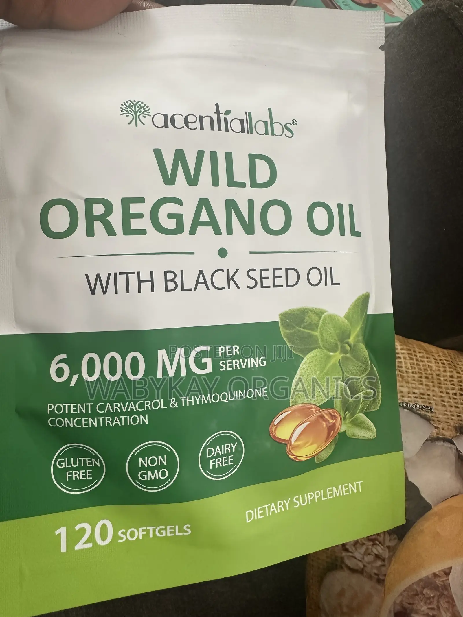 Wild Oregano Oil Plus Black Oil