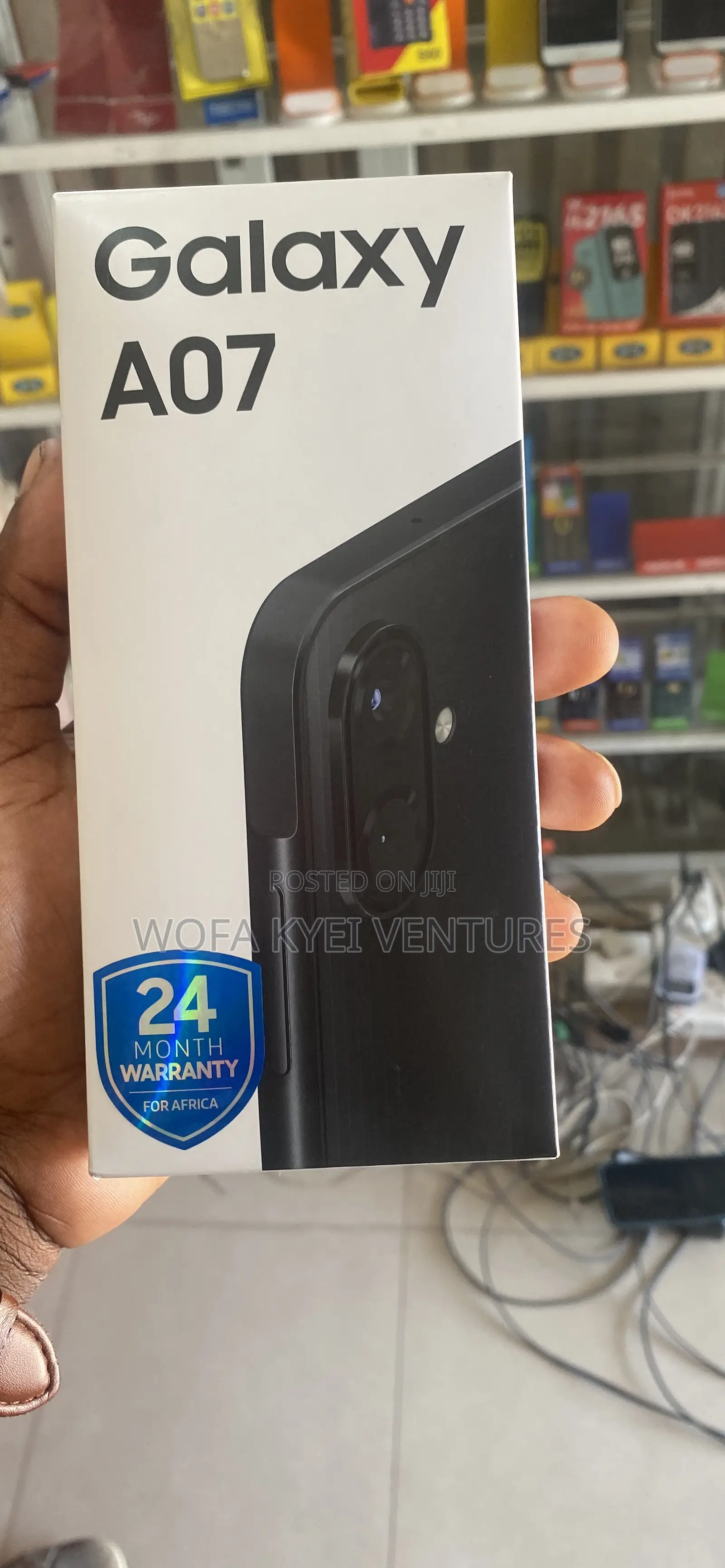 New Samsung Galaxy A07 128 GB Black
