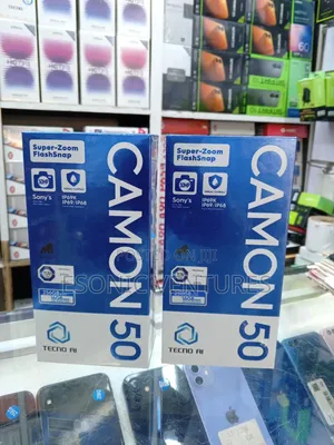 New Tecno Camon 50 256 GB