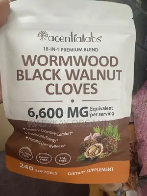 Wormwood Black Walnut Cloves Softgel