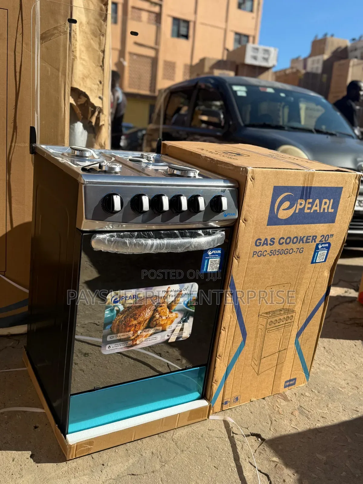Pearl Gas Cooker 50*50 Price 1,550