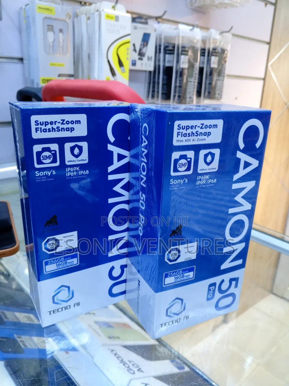 New Tecno Camon 50 Pro 256 GB