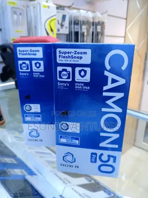 New Tecno Camon 50 Pro 256 GB