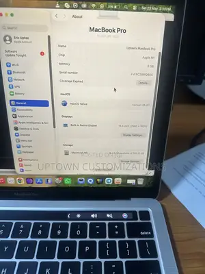 Laptop Apple MacBook Pro 2020 8GB Intel Core i7 SSD 256GB