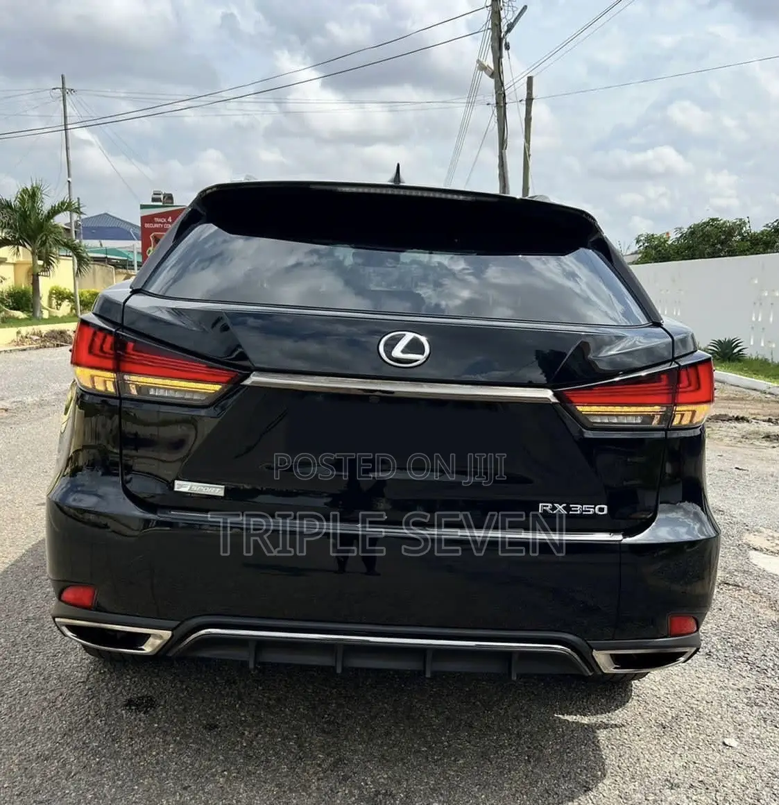 Lexus RX 350 F SPORT Appearance AWD 2022 Black