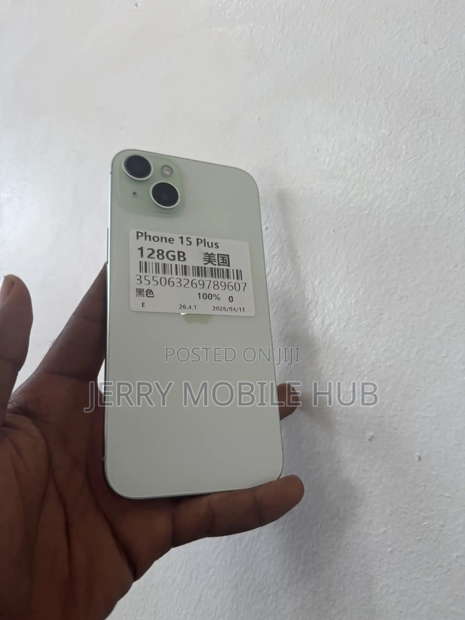 New Apple iPhone 15 Plus 128 GB Green