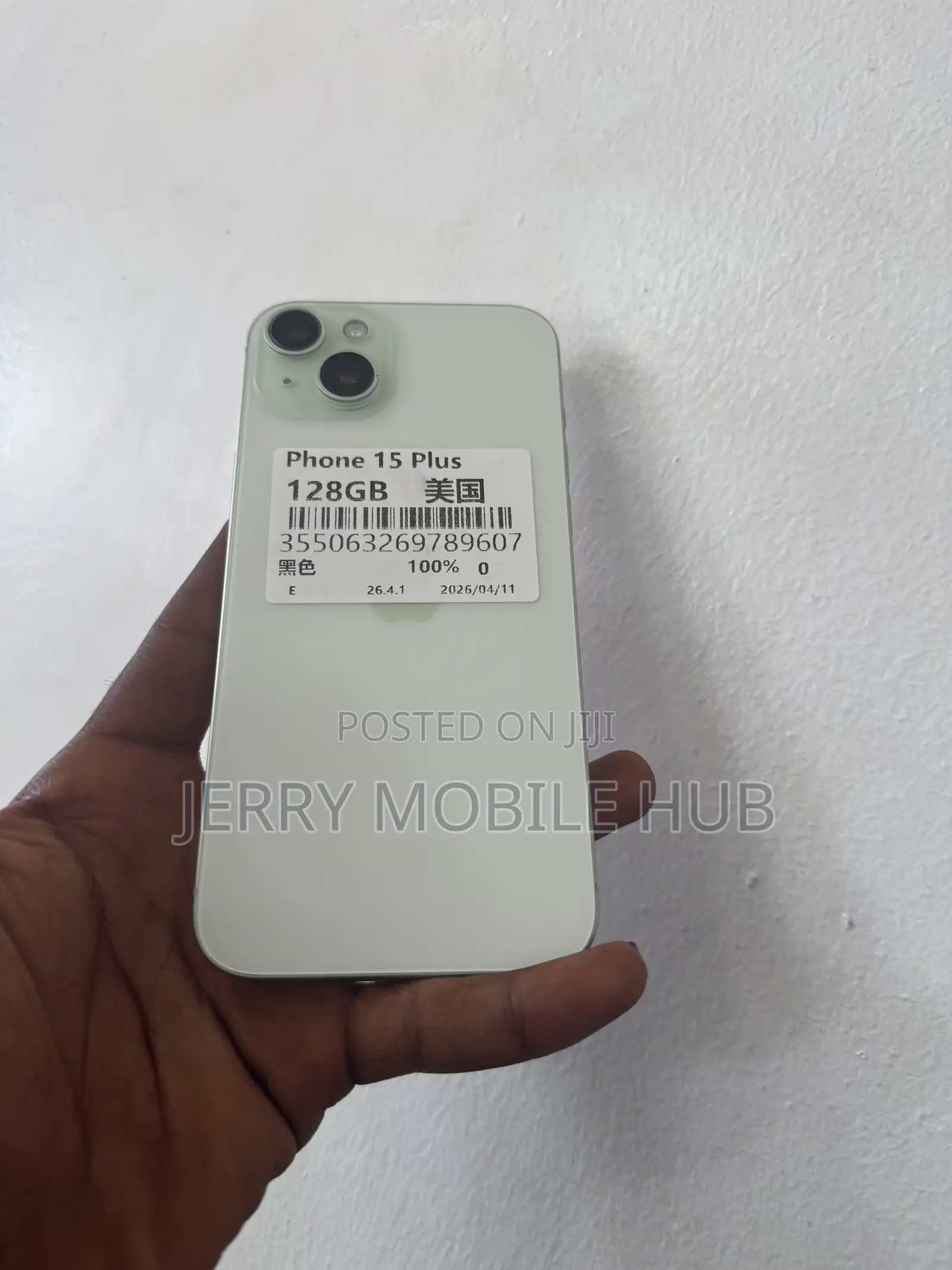 New Apple iPhone 15 Plus 128 GB Green