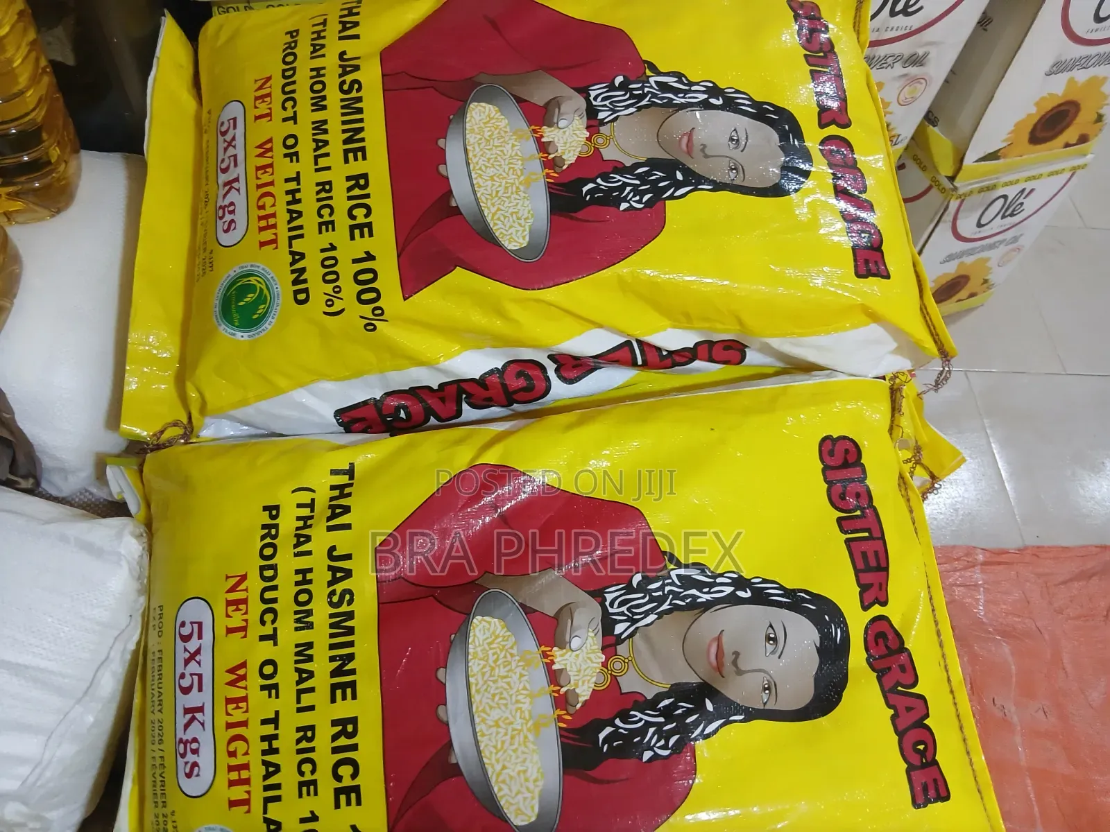 Original Sister Grace Thai Jasmine Rice 100% 5×5