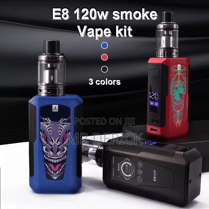 Electronic Cigarettes Vape Pen Smoke 120w Box Mod Kit