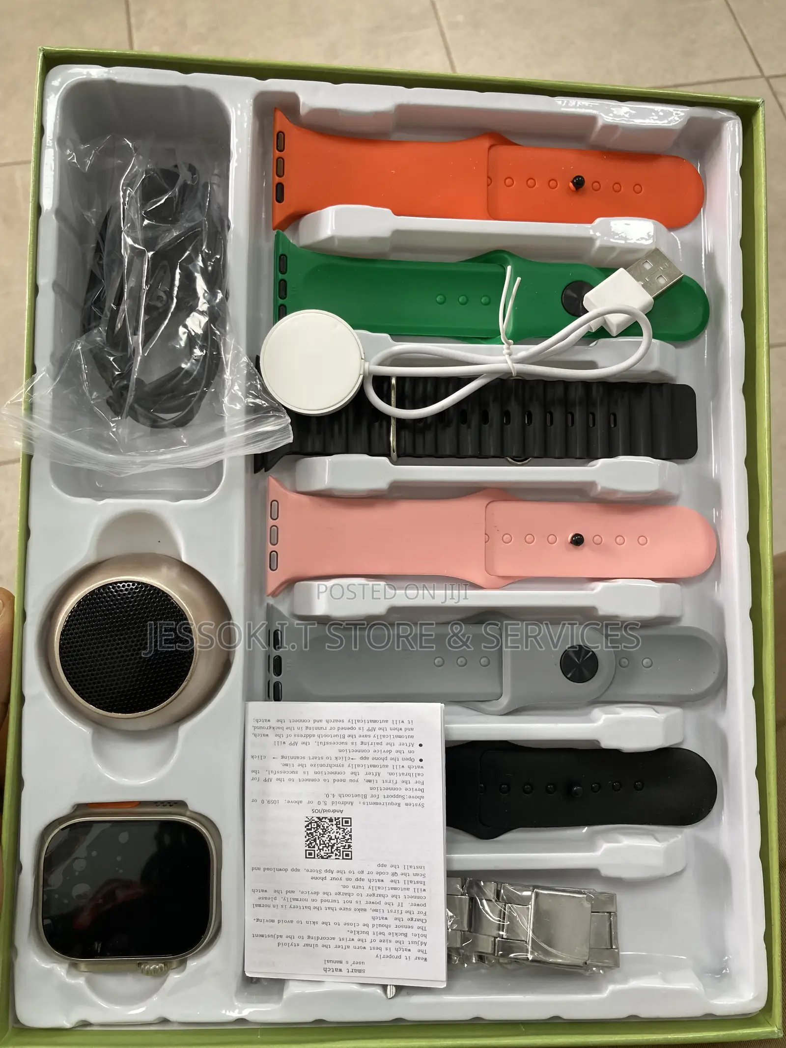 Tk701 Ultra Smartwatch Combo Set