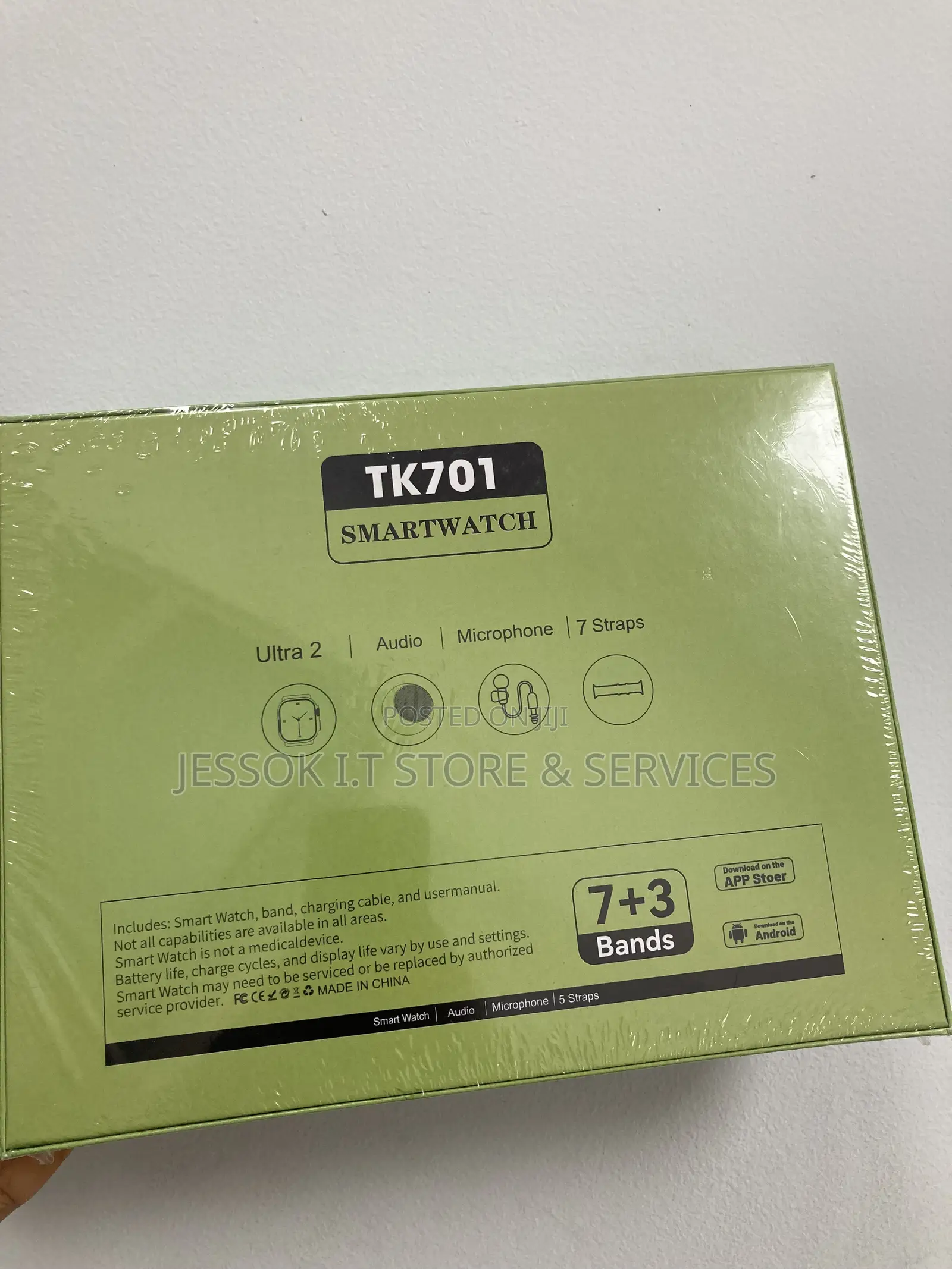 Tk701 Ultra Smartwatch Combo Set